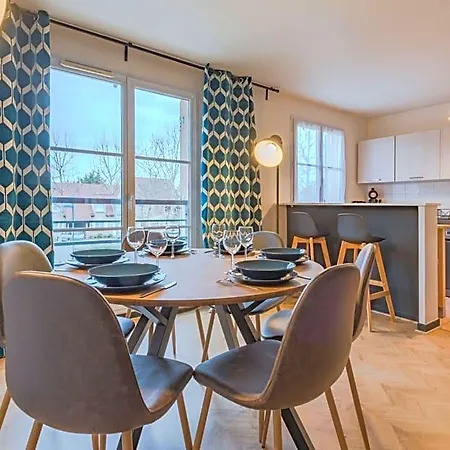Alojamento de Acomodação e Pequeno-almoço Cosy Flat In Disneyland Bmyguest Serris